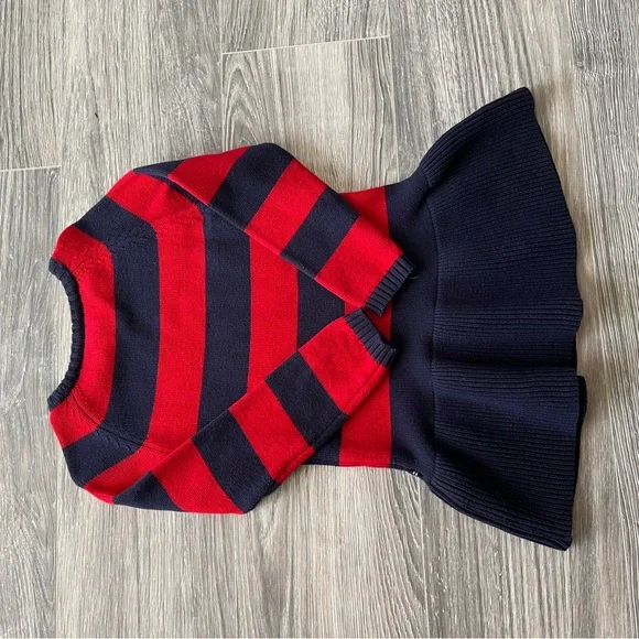 Toddler winter knitted dress - Picture 2 of 3